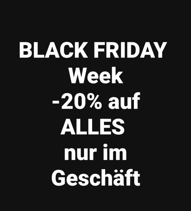 BLACK FRIDAY WEEK